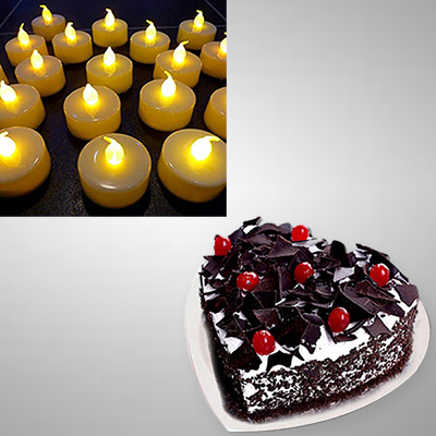 "Cake and Diyas - code C02 - Click here to View more details about this Product